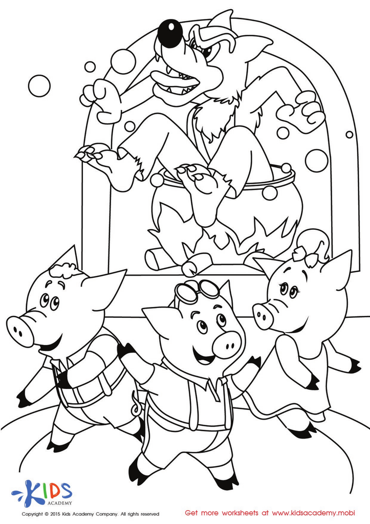 The Three Little Pigs and The Big Bad Wolf