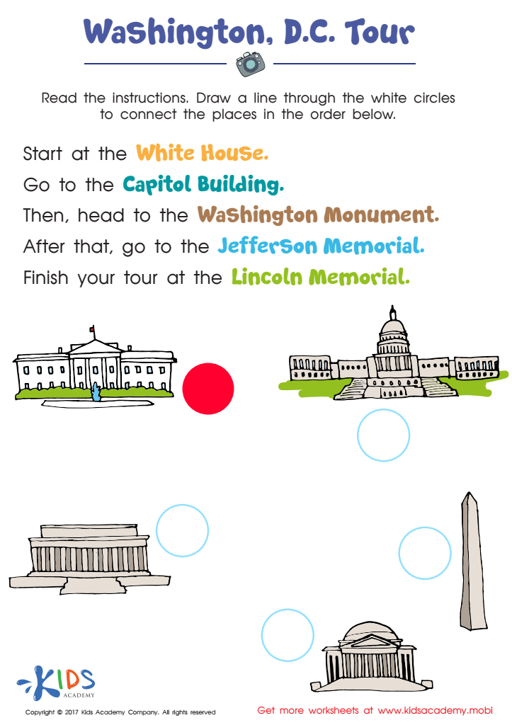 Washington D.C. worksheet