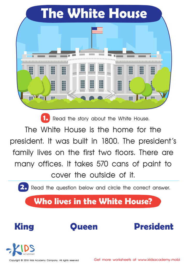 White House Worksheet