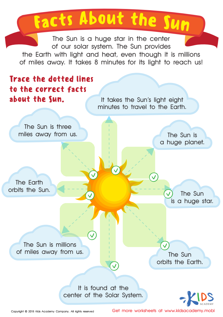 Facts About the Sun Worksheet Answer Key