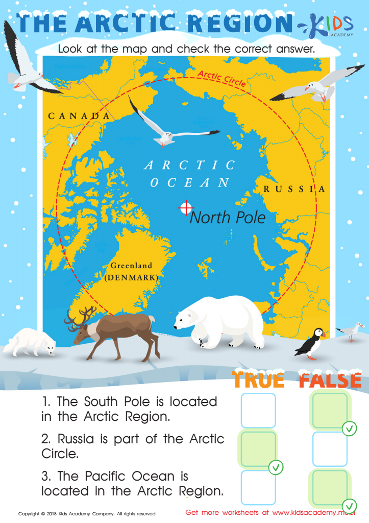 The Arctic Region Worksheet Answer Key