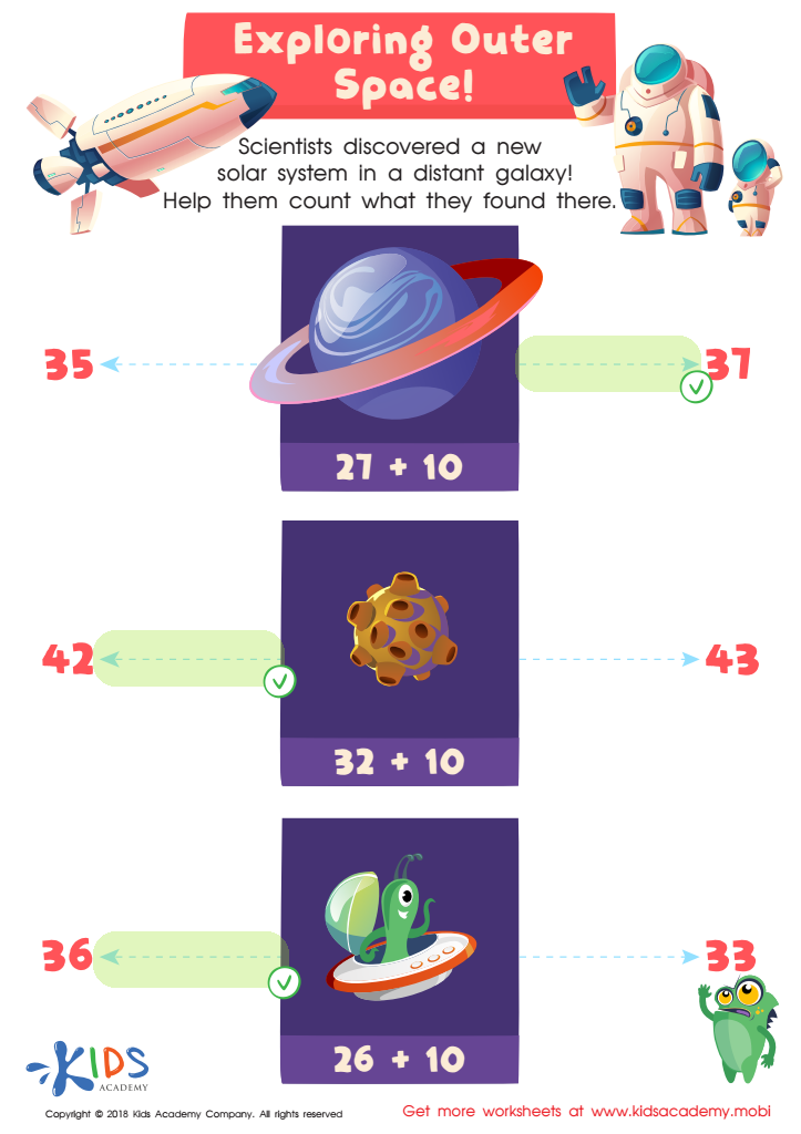 Exploring Outer Space Worksheet Answer Key