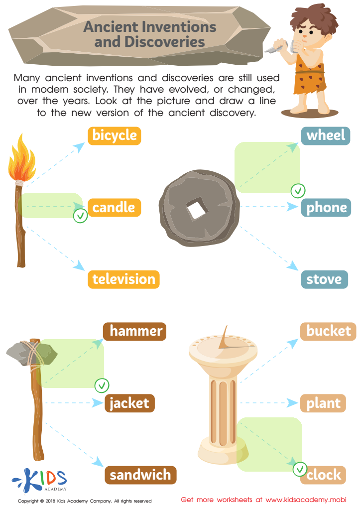 Ancient Inventions and Discoveries Worksheet Answer Key