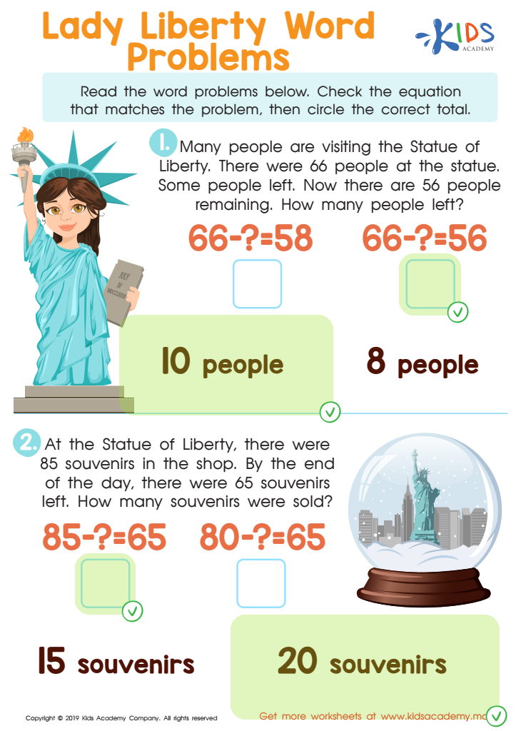 Lady Liberty Worksheet Answer Key
