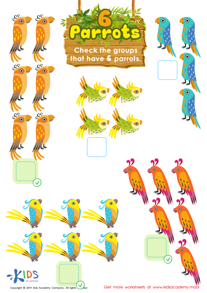 6 Parrots Worksheet Answer Key