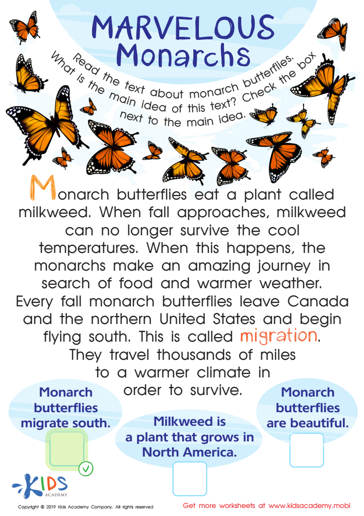 Marvelous Monarchs Worksheet Answer Key