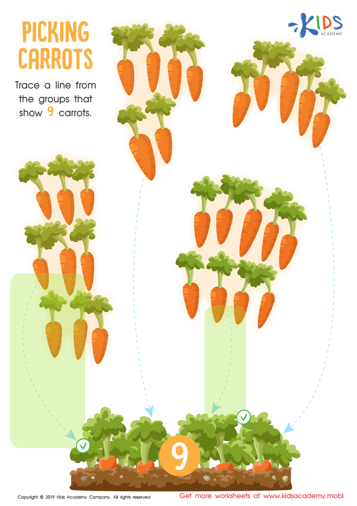 Picking Carrots Worksheet Answer Key