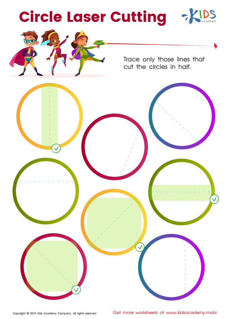 Circle Laser Cutting Worksheet Answer Key