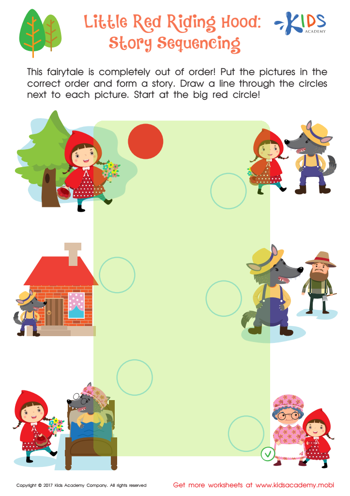Story Sequencing Printable Answer Key