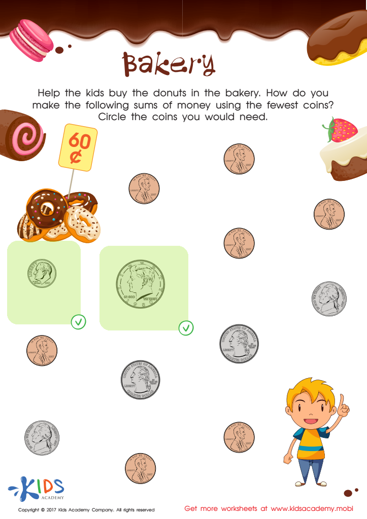 Counting Coins Printable Worksheet Answer Key