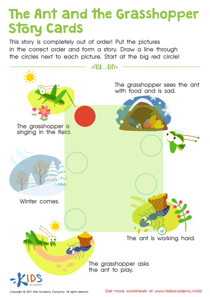 The Ant and The Grasshopper Interactive Worksheet Answer Key