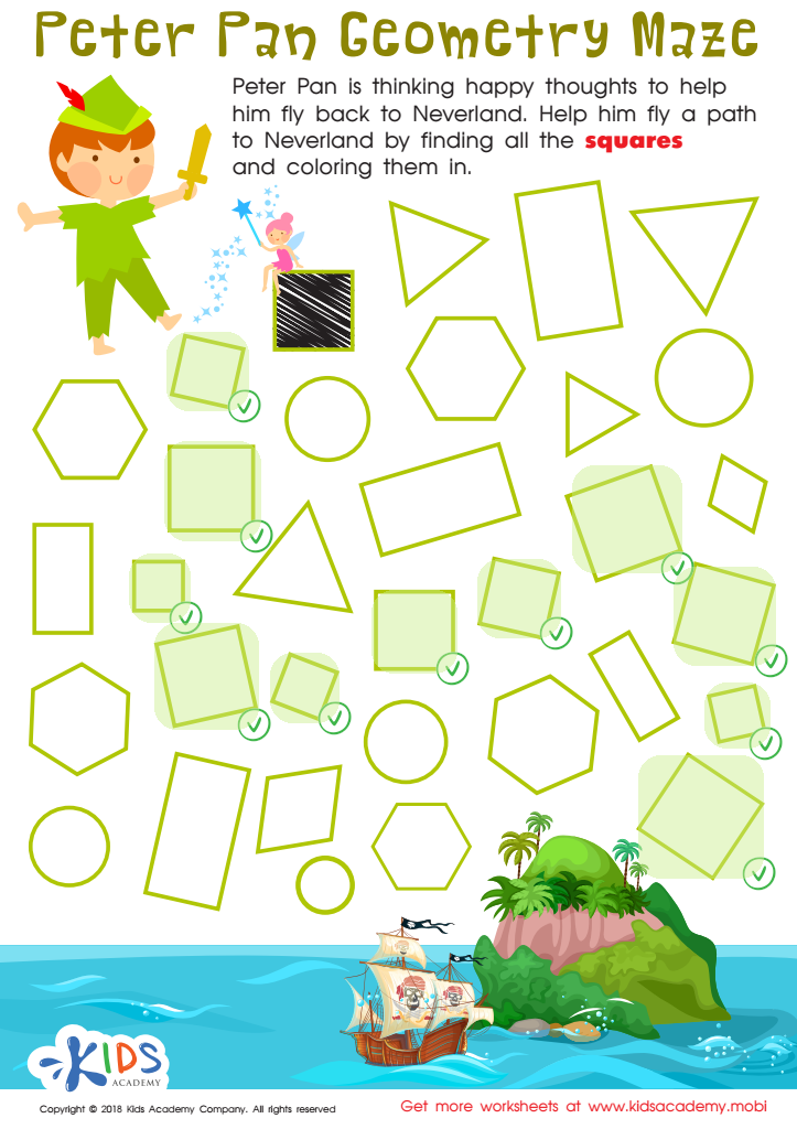 Peter Pan Worksheet Answer Key